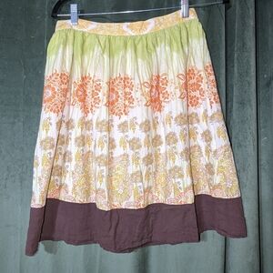 Boho Y2K Vintage Cotton Skirt